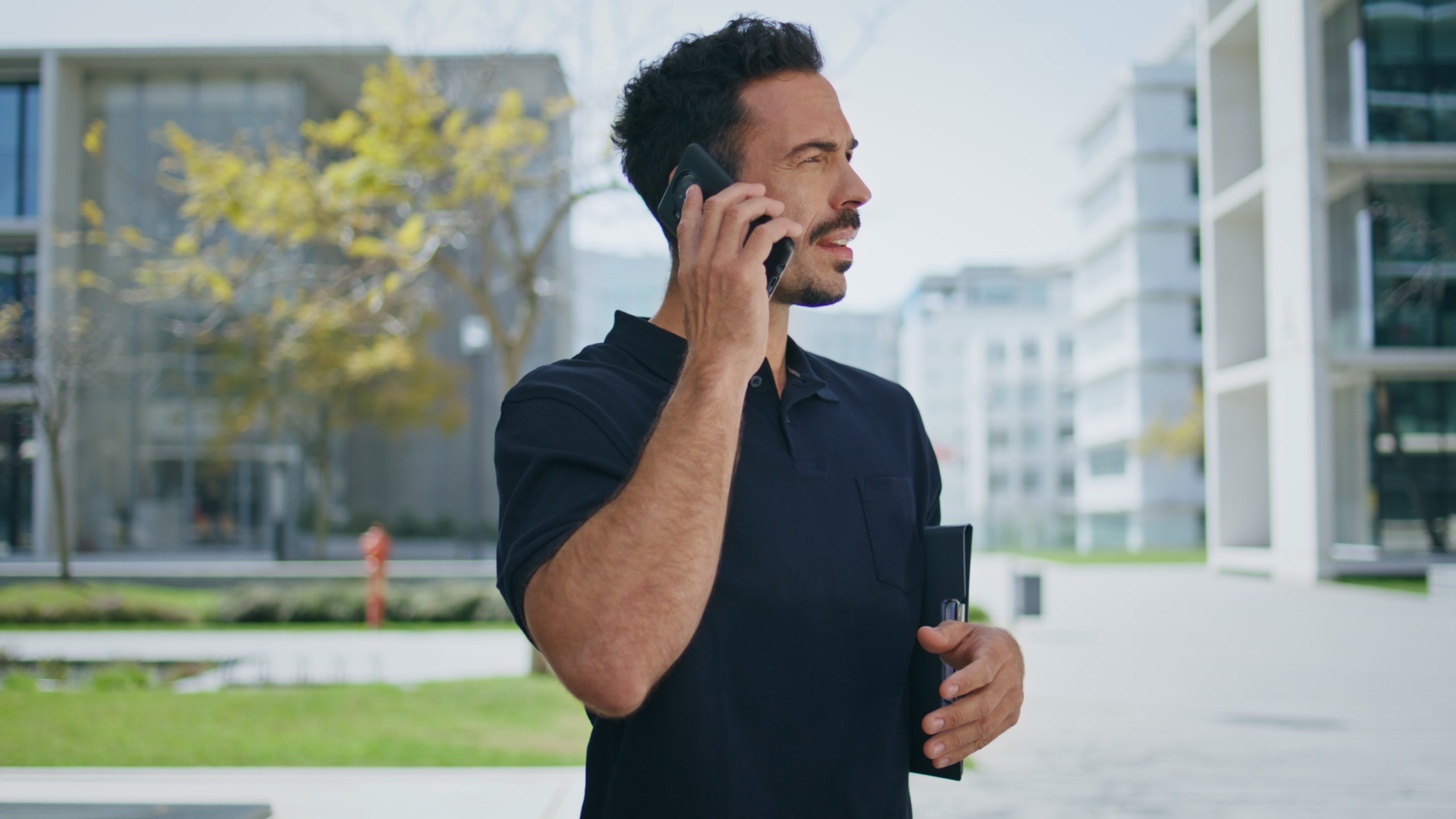 Planner aan de telefoon