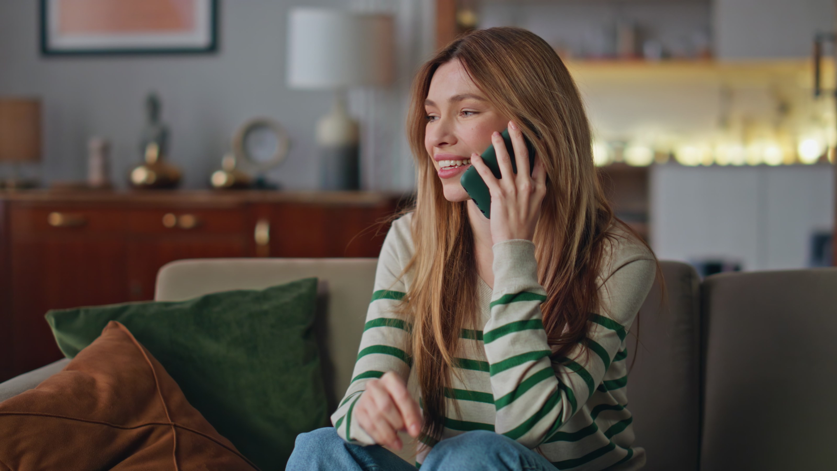 Klant aan de telefoon